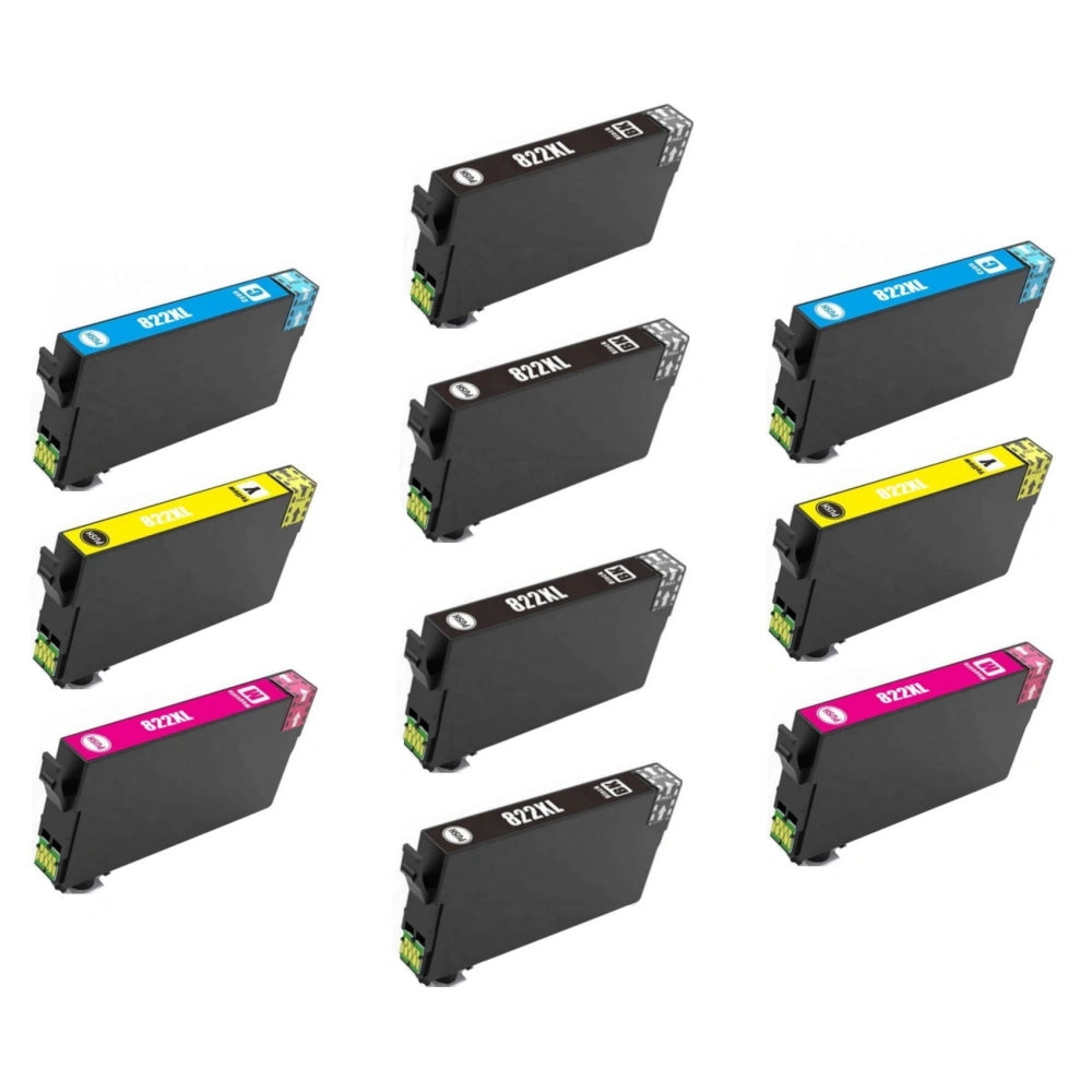 Replacement Epson 822 (XL) T822XL Ink Cartridges – Ready Toner
