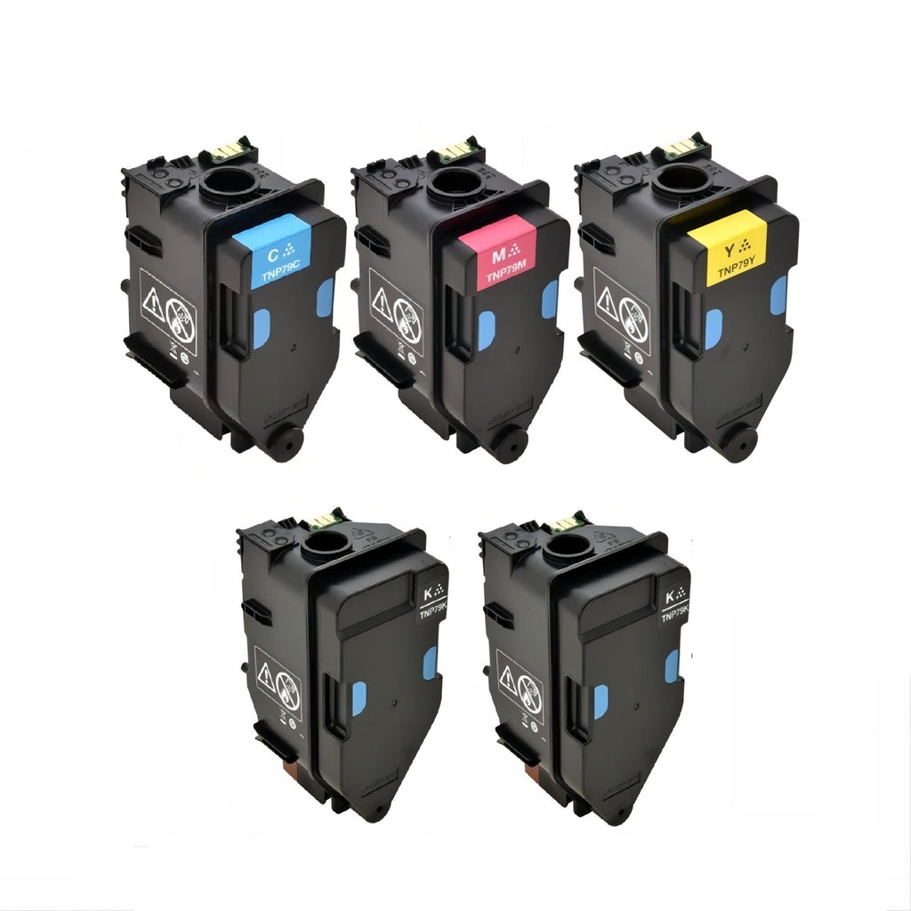 未使用KONICA MINOLTA bizhub TNP79 トナー4色セット Konica Minolta (TNP79) Bizhub C3350i/C3351i/C4050i/C4051i Toner