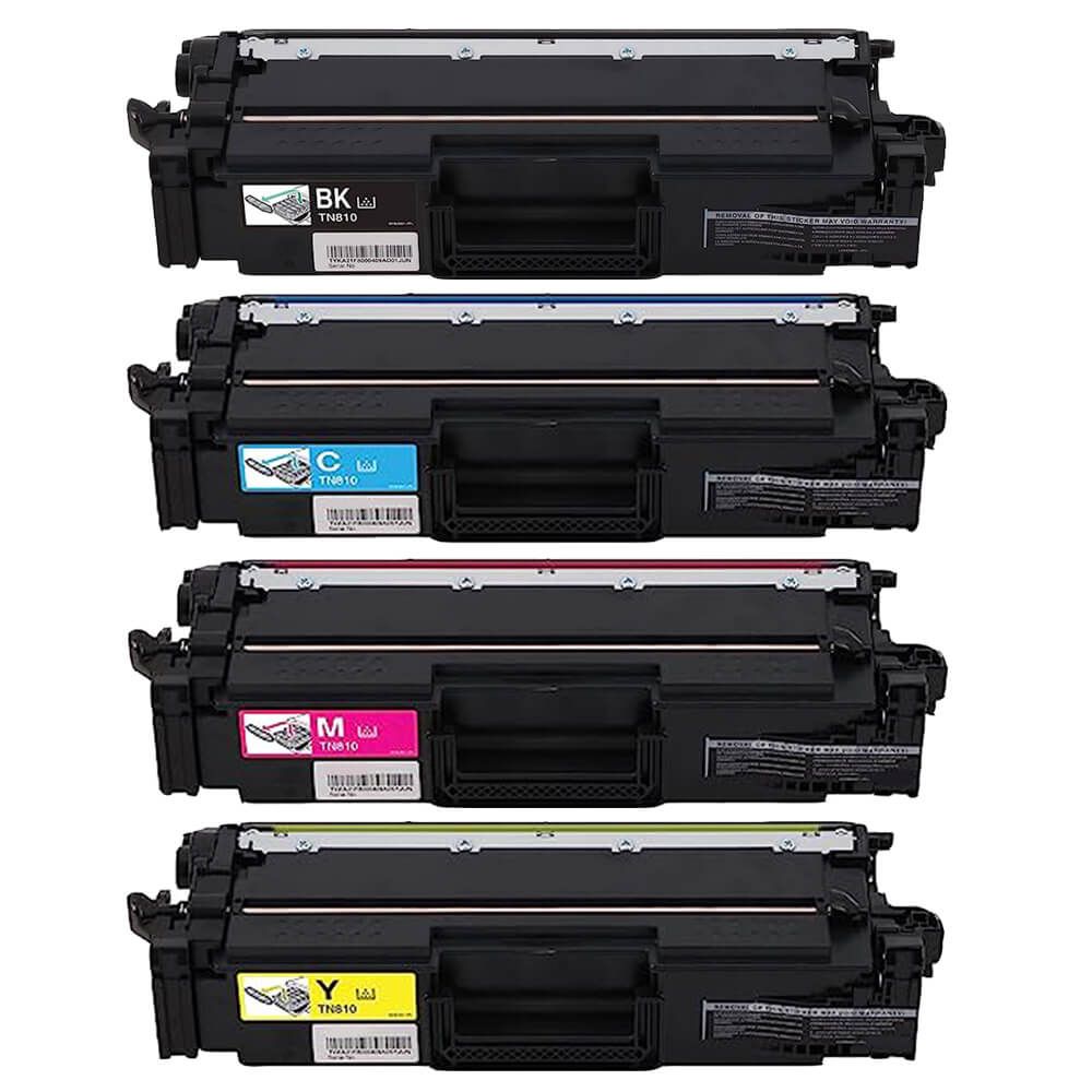 BUEGOO 4-Pack Toner Cartridges For CX310n CX410 CX510 Printers - Replacement For 80C1SK0/SC0/SM0/SY0