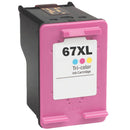 Compatible HP 67 67XL Black and Tri-color Ink Cartridges
