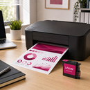 Brother ink cartridge replacement LC61M magenta office printing scene - Ready Toner