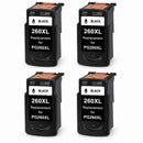 Canon PG-260XL Black Ink 4-Pack