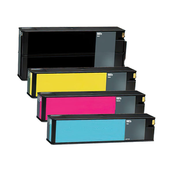 Compatible HP 981Y Extra High-Yield Ink Cartridges