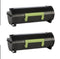 Replacement Lexmark 66S1H00 Black Toner Cartridge-28,400 Pages