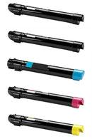 READY TONER-2BK C M Y -5PACK replacement Lexmark C950 C950de toner bundle, 2 black cyan magenta yellow toner cartridges
