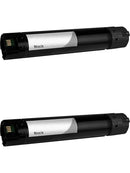 READY TONER 2 Pack Black High Yield Compatible Toner Cartridges, Replacement for Xerox 106R01510, for Xerox Phaser 6700 Color Laser Printer