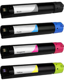 READY TONER 4 Pack Compatible Toner Cartridge Bundle, Replacement for Xerox Phaser 6700, Includes Black, Cyan, Magenta, Yellow Toner Cartridges, High Yield Printer Toner