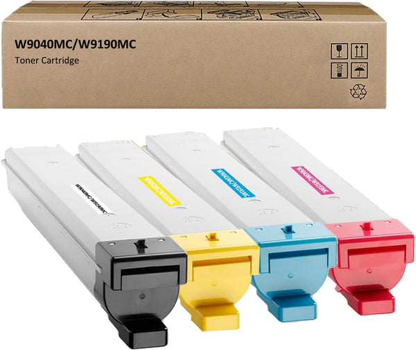 Replacement HP W9040MC W9041MC W9042MC W9043MC Toner Cartridges