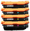 Replacement HP 646A 646X Toner Cartridges: CE264X CF031A CF032A CF033A