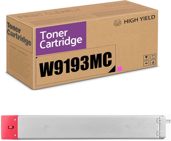 Replacement HP W9193MC/W9043MC Magenta Toner Cartridge For HP Color LaserJet Managed MFP E77825dn E77825z E77830dn E77830z Printers – High Capacity