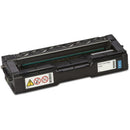Replacement Ricoh 407654 Cyan Toner for Aficio SP C252/C252DN/C252SF