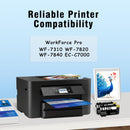 Remanufactured Ink Cartridge T812XL For Epson WorkForce Pro WF-7820/7840, EC-C7000