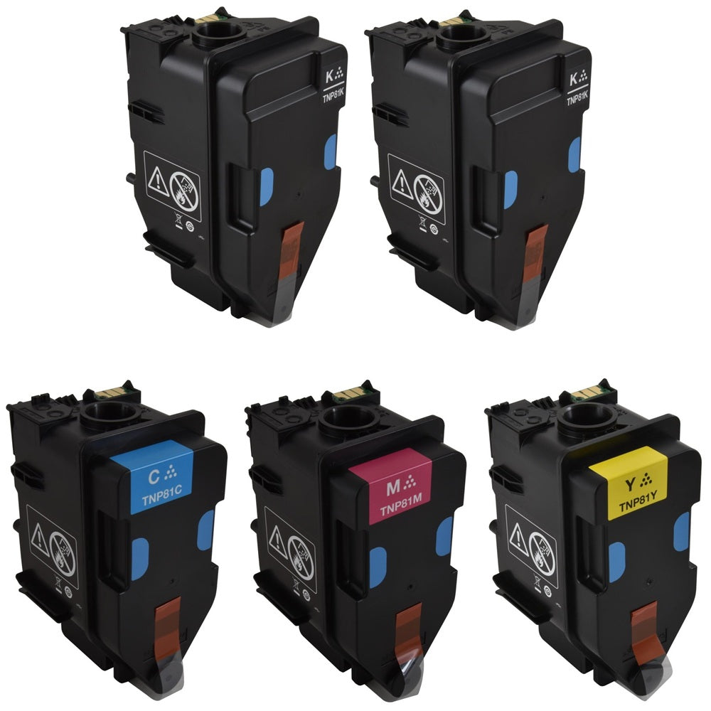 Konica Minolta (TNP80) Bizhub C3320i C3321i Toner Bundle – Ready Toner