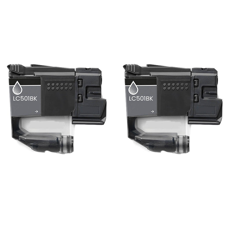 Replacement Brother LC501 LC501XL Black Ink Cartridge