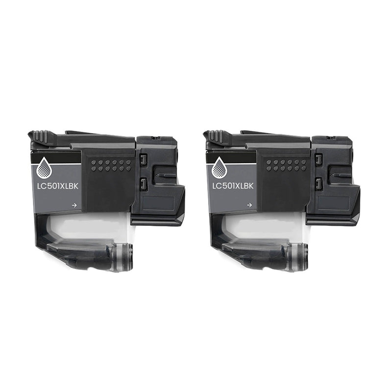 Replacement Brother LC501 LC501XL Black Ink Cartridge