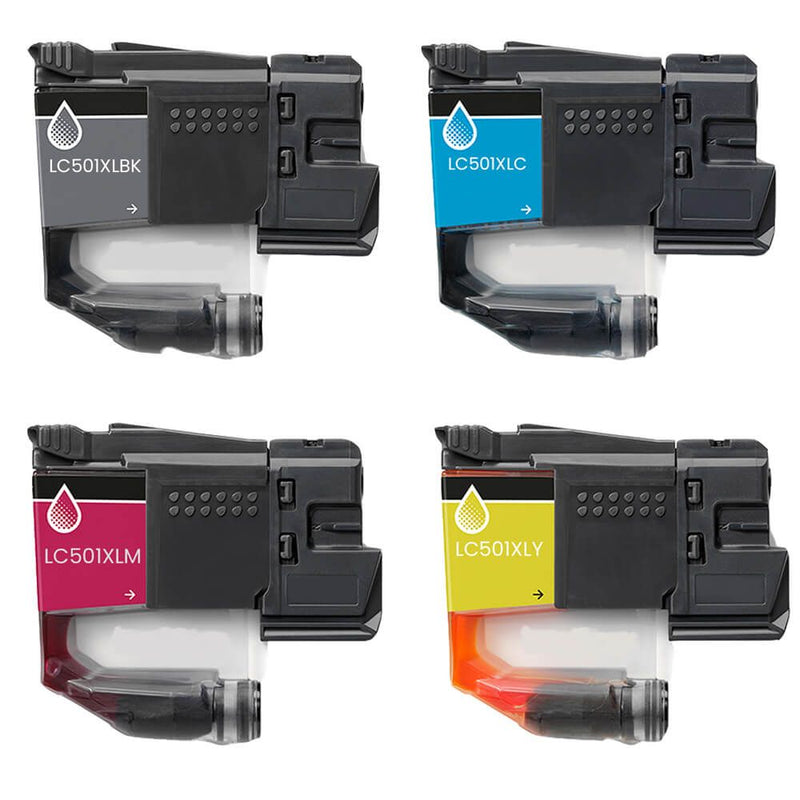 Replacement Brother MFC-J1410DW LC501 Ink Cartridges