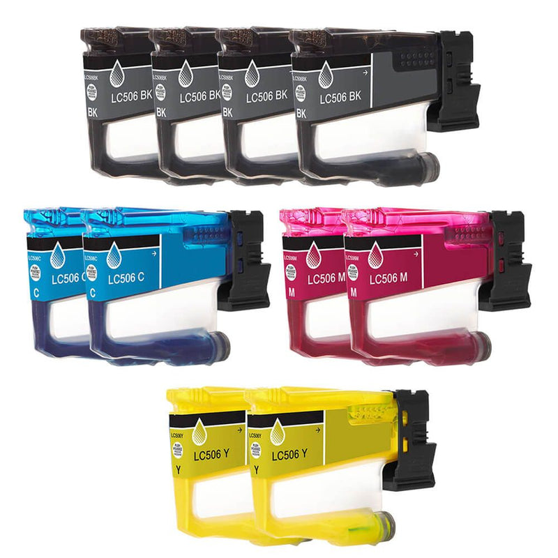 Replacement Brother LC506/XL/XXL Ink Cartridges – Ready Toner