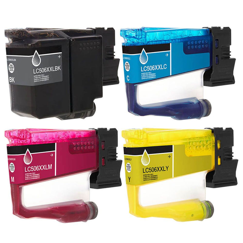 Replacement Brother LC506/XL/XXL Ink Cartridges – Ready Toner