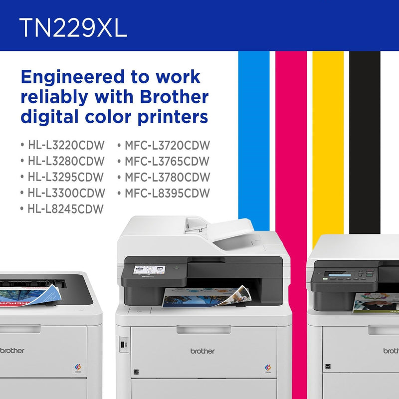 brother tn229xl compatible printers