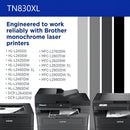 brother tn830xl compatible printers