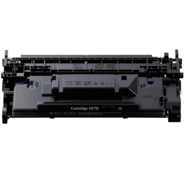 Replacement Canon 057H CRG-057H Black Toner Cartridge | With Ink Level Chip