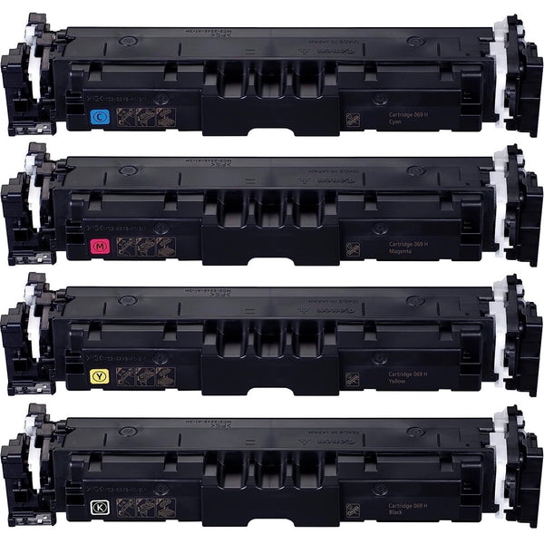 Replacement Canon 069H High-Yield Toner Cartridge Set | With Ink Level Chip