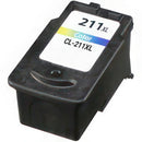 Replacement Canon CL-211 XL tri-color ink cartridge for PIXMA printers