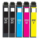 Remanufactured Epson 232XL Black & 232 Color Ink Combo Pack