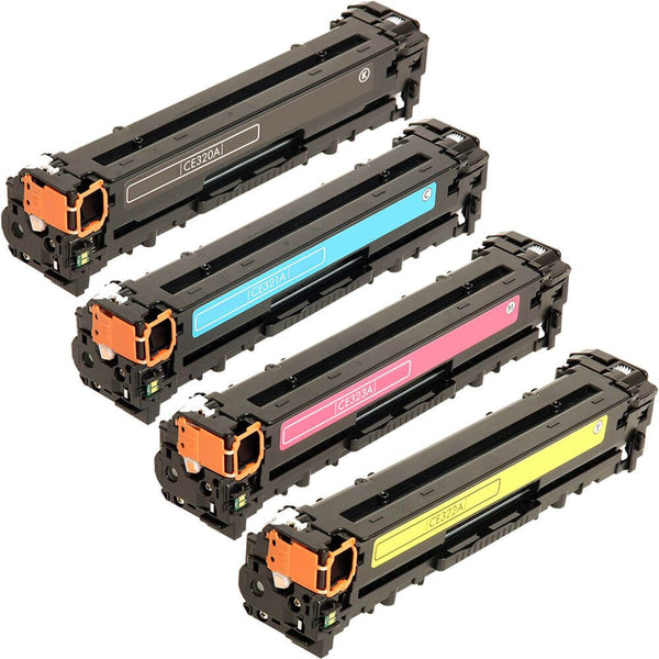 Replacement HP 124A Toner Cartridges: Q6000A Q6001A Q6002A Q6003A