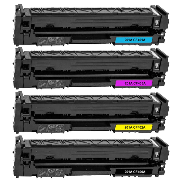 hp 201a toner cartridges 4-pack