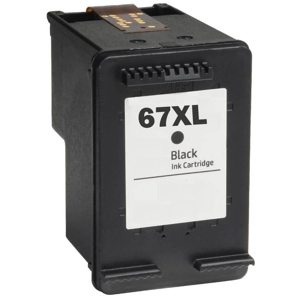 Compatible HP 67 67XL Black and Tri-color Ink Cartridges – Ready Toner