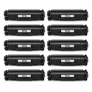 HP 161A W1610A black toner cartridge replacement 10-Pack for LaserJet Pro 4006 and MFP 4112