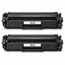 HP 161A W1610A black toner cartridge replacement 2-Pack for LaserJet Pro 4006 and MFP 4112