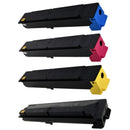 Replacement Kyocera TK-5207 toner cartridges for TASKalfa 356 and 356ci - BK/C/M/Y 4-Pack