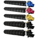 Replacement Kyocera TK-8337 toner cartridges for TASKalfa 2551 and 2551ci - BK/BK/C/M/Y 5-Pack