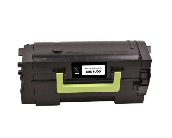 Replacement Lexmark 58D1U00 Toner Cartridge - 55,000 Pages