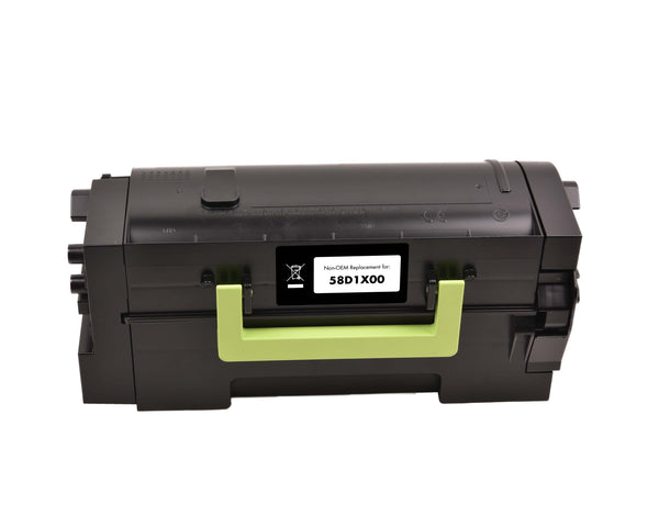 Replacement Lexmark 58D1X00 Toner Cartridge - 35,000 Pages