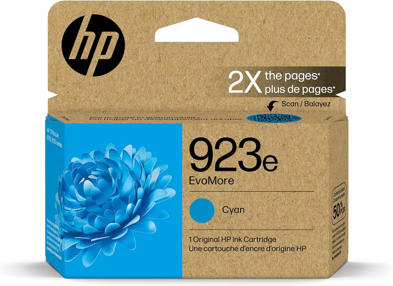 hp 923e cyan ink