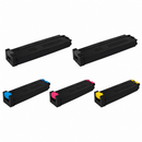 Ready Toner BK BK CMY 5-Pack Replacement Sharp MX-51 MX-4110N MX-4111N MX-4140N MX-4141N MX-5110N MX-5111N MX-5140N MX-5141N Toner Bundle