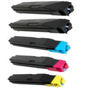 Ready Toner Replacement Kyocera Mita TK-8117 Toner Bundle 5-Pack 2BKCMY for ECOSYS M8124 M8124cidn M8130 M8130cidn