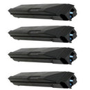 Ready Toner Replacement Kyocera Mita TK-8117K Black Toner Cartridge 4-Pack for ECOSYS M8124 M8124cidn M8130 M8130cidn