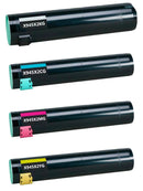 READY TONER Replacement Lexmark X940 X940e X945 X945e Toner Bundle, X945X2KG X945X2CG X945X2MG X945X2YG Toner Cartridges, 1 Black 3 Color Set