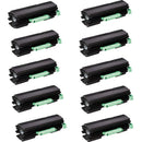 Ready Toner Replacement Ricoh 407316 black toner for Aficio SP 4510DN and SP 4510SF 10-pack