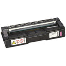 Ready Toner Replacement Ricoh 407541 Magenta Toner Cartridge for Aficio SP C250/C250DN/C250SF