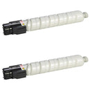 Ready Toner Replacement Ricoh 821070 Black Toner for Aficio SP C430DN/C431DN 2 Pack