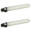 Ready Toner Replacement Ricoh 841813 Black Toner Cartridge 2-Pack for Aficio MP-C3003/C3004/C3503/C3504