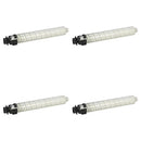 Ready Toner Replacement Ricoh 841813 Black Toner Cartridge 4-Pack for Aficio MP-C3003/C3004/C3503/C3504