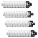 Ready Toner Replacement Ricoh 842124/841993 Black Toner Cartridge 4-Pack