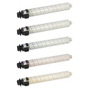 Ready Toner Replacement Ricoh Aficio MP-C3003/C3004/C3503/C3504 Toner Bundle BKBKCMY 5-Pack