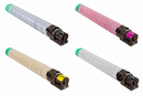 Ready Toner Replacement Ricoh Aficio SP C830DN C831DN CMYK 4-Pack Toner Bundle